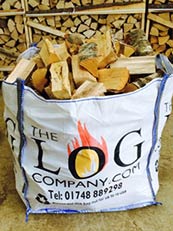 Dumpy Bag of Hardwood Logs