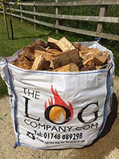 Dumpy Bag of Hardwood Logs